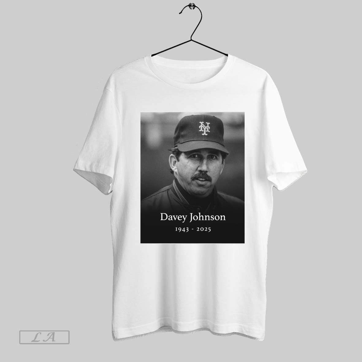 Original In Memoriam Davey Johnson 1943 2025 World Series Winning Manager Of The 86 Mets