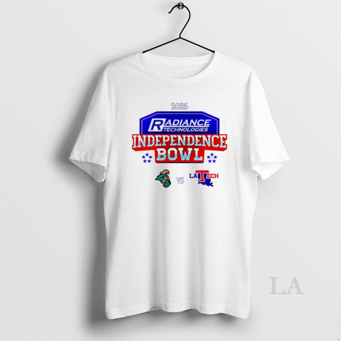 Original Independence Bowl 2025 Coastal Carolina Vs Louisiana Tech T-Shirts, Hoodie, Sweatshirt | AU01DripNestTees.com