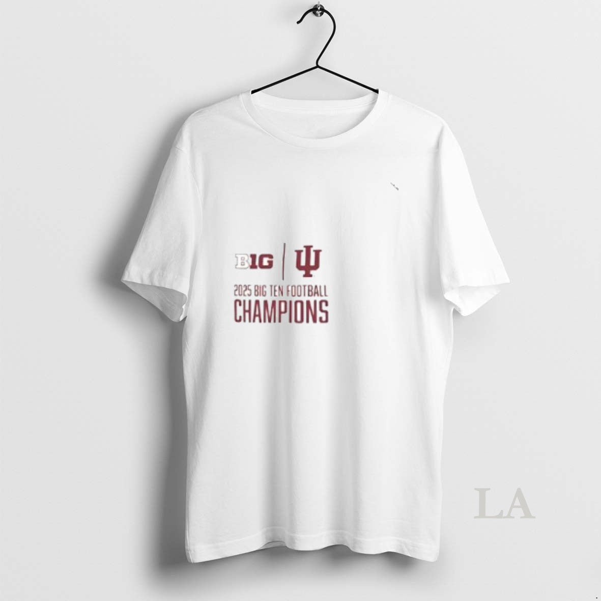 Original Indiana Football 2025 Big Ten Champions Score 2 Sided T-Shirts, Hoodie, Sweatshirt | AU01DripNestTees.com
