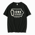Original Iowa Sends Usa Climbing Nationals Salt Lake City 2026 State Outline Tshirts