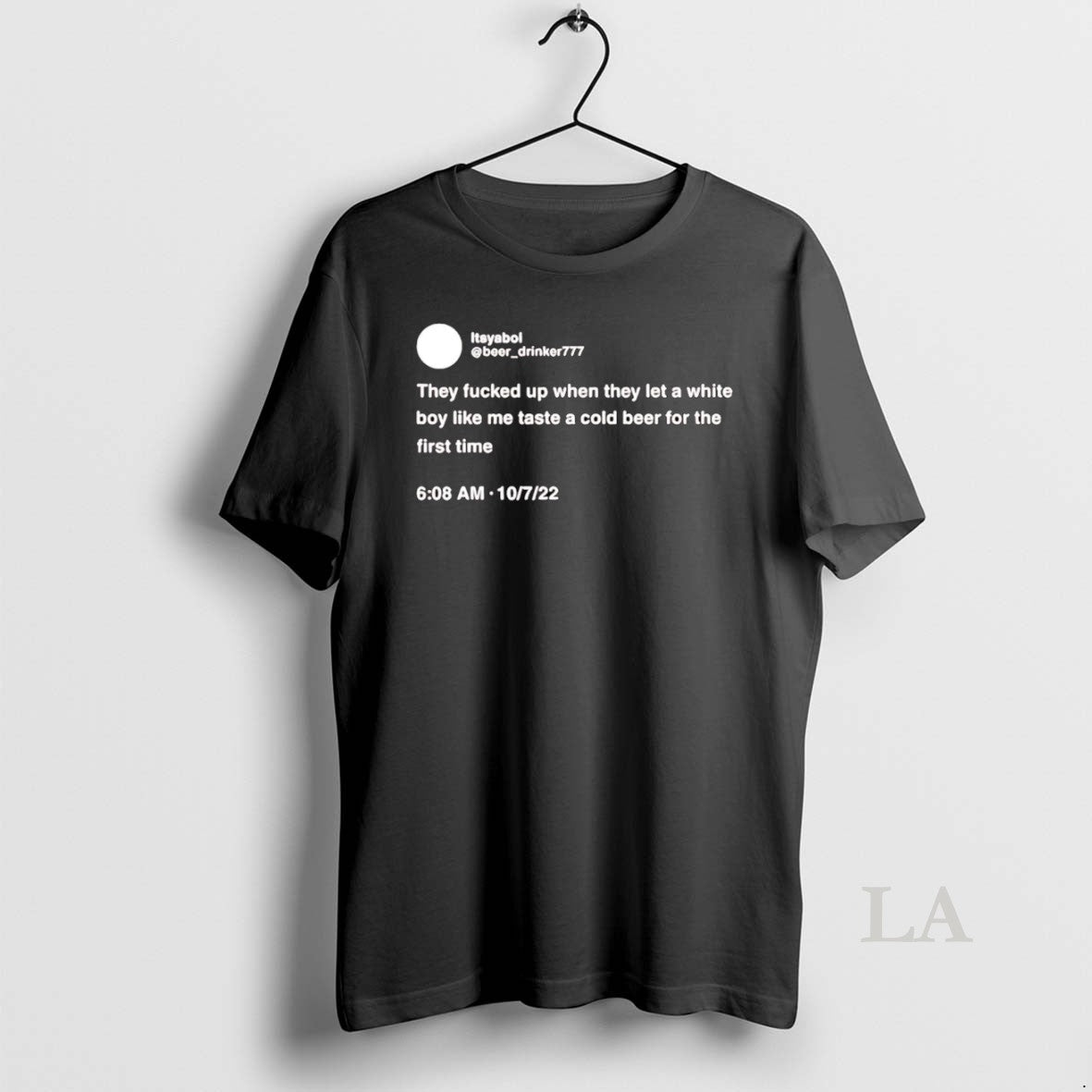 Original Itsyaboi Tweet They Fucked Up When They Let A White Boy Like Me Taste T-Shirts, Hoodie, Sweatshirt