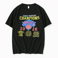 Original Jalen Brunson Karl Anthony Towns New York Knicks 2026 Eastern Conference Champions Logo Tshirts
