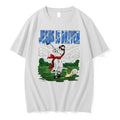Original Jesus Golf Golfed Jesus Is Driven Tee Tshirts Jpg