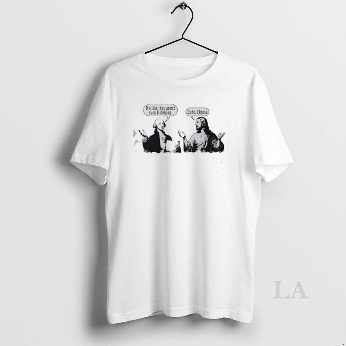 Original Jesus And George Washington Funny Political Christian T-Shirts, Hoodie, Sweatshirt | AU01DripNestTees.com