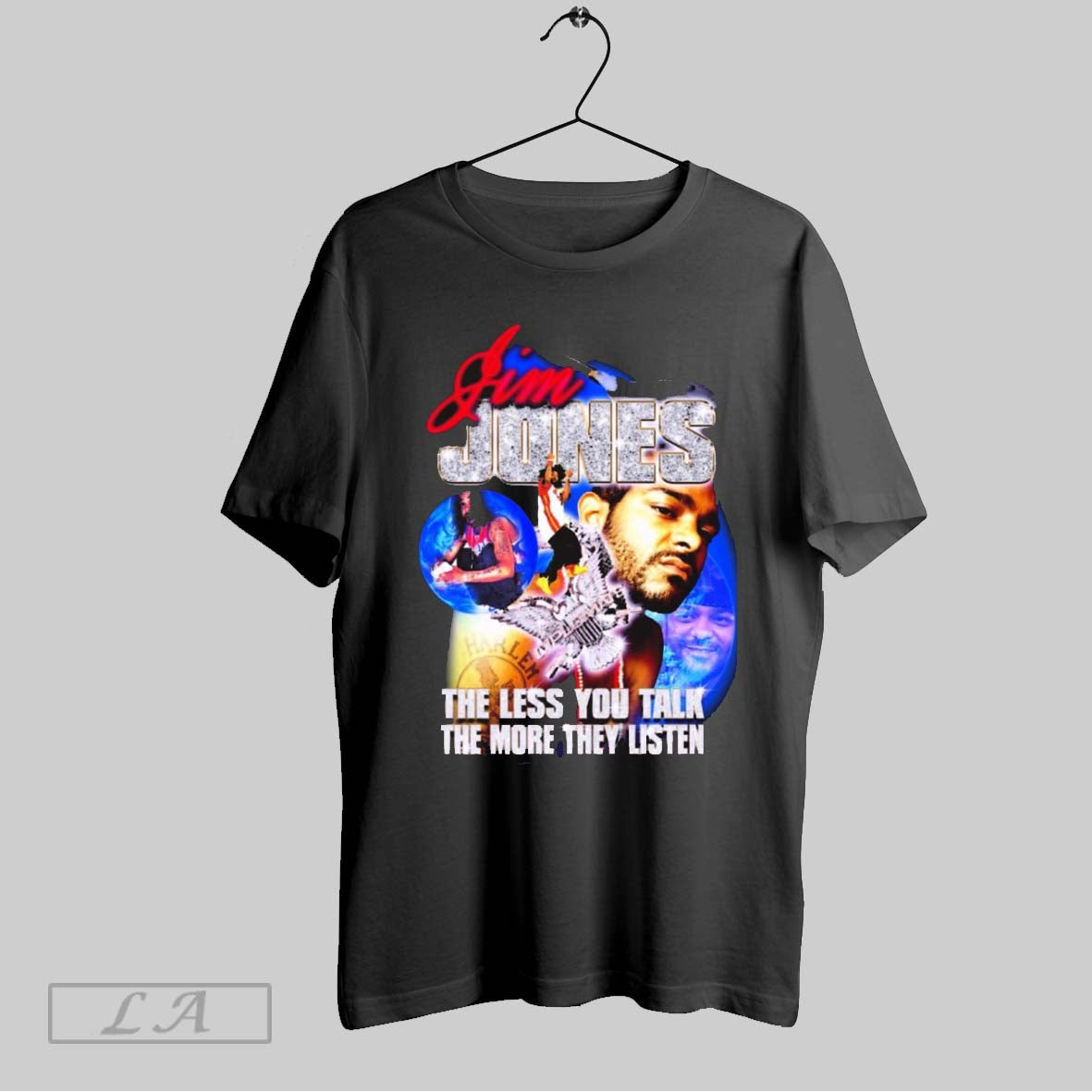 Original Jim Jones The Less You Talk They More They Listen Graphic