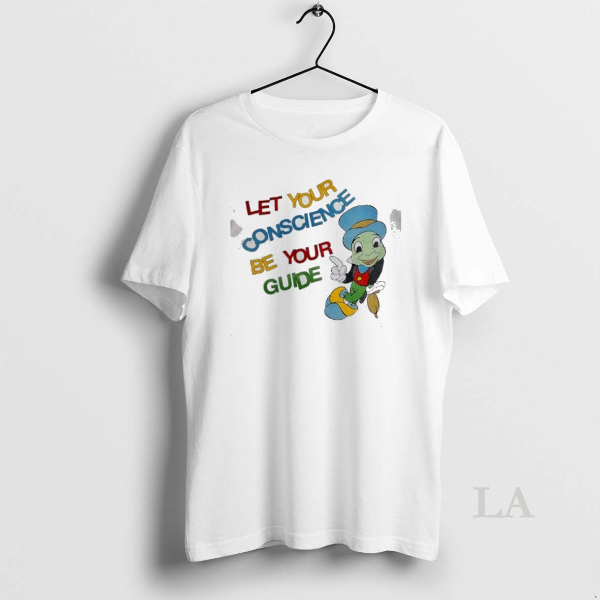 Original Jiminy Cricket Let Your Conscience Be Your Guide Pride T-Shirts, Hoodie, Sweatshirt | AU01DripNestTees.com