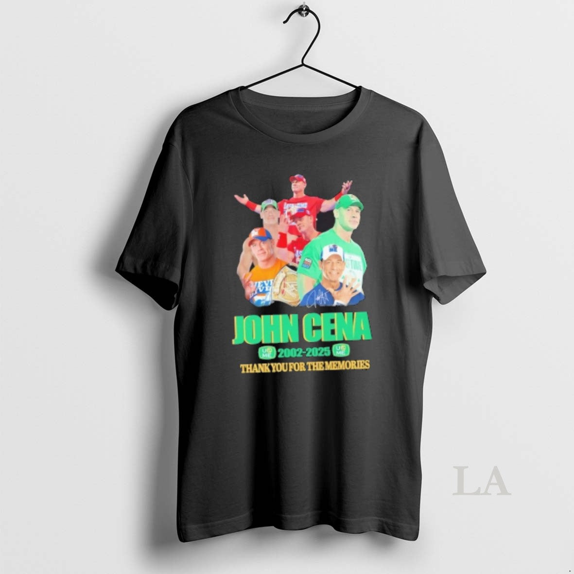 Original John Cena 2002 2025 Thank You For The Memories Signature T-Shirts, Hoodie, Sweatshirt | AU01DripNestTees.com