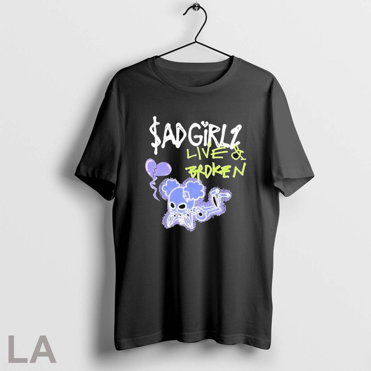 Original Junior H Sadgirlz Live And Broken Tour 2025 Skeleton