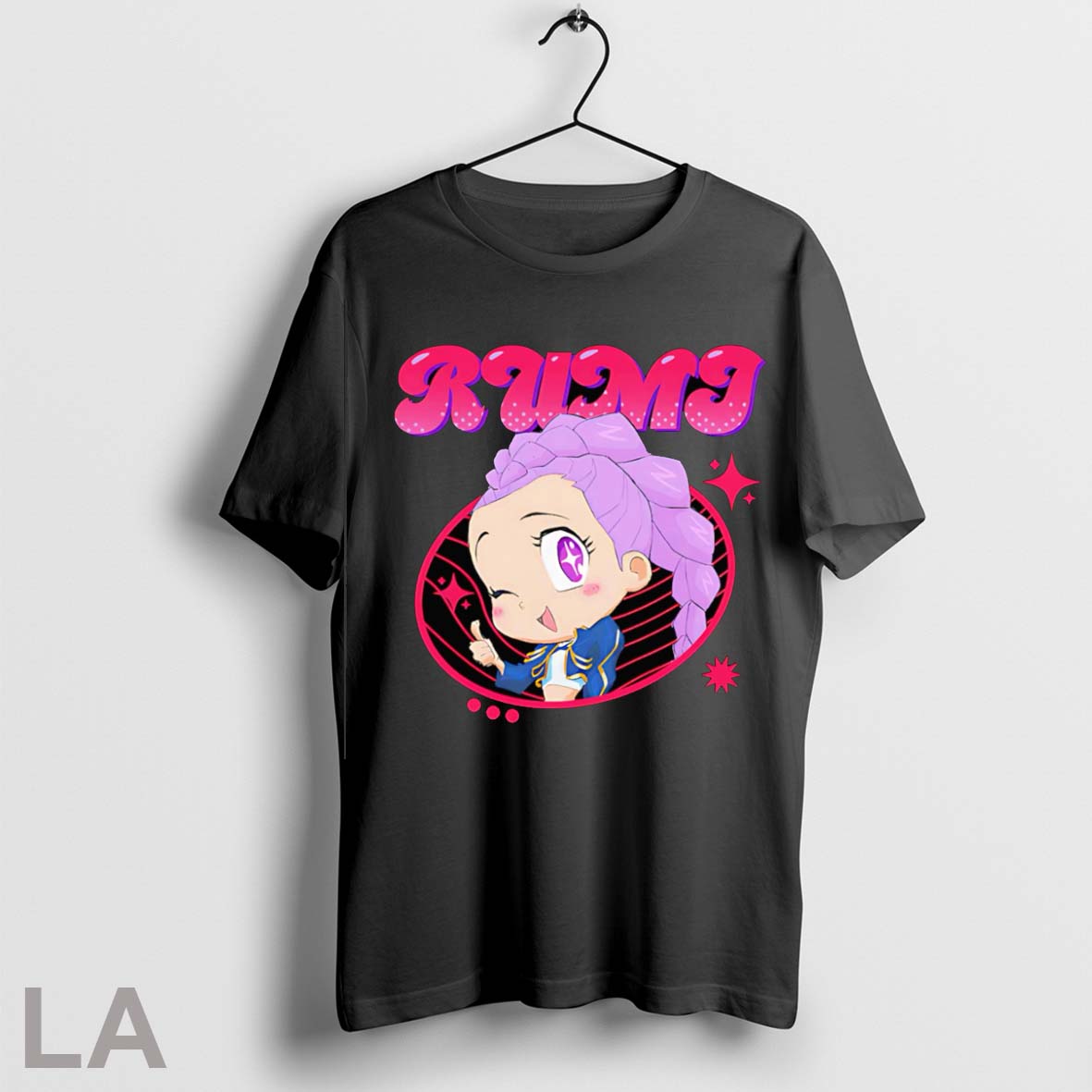 Original Kpop Demon Hunters Rumi Chibi Poster