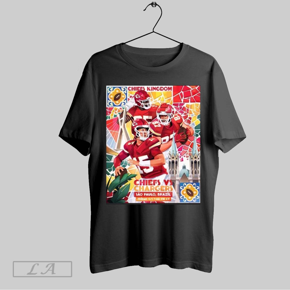 Original Kansas City Chiefs Vs Los Angeles Chargers Friday September 5th 2025 In Sao Paulo