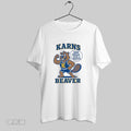 Original Karns Beavers Dam Proud To Be A Beaver Mascot White S