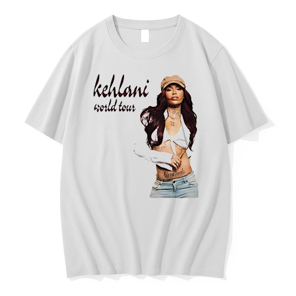 Original Kehlani World Tour Portrait Graphic Tshirts Jpg