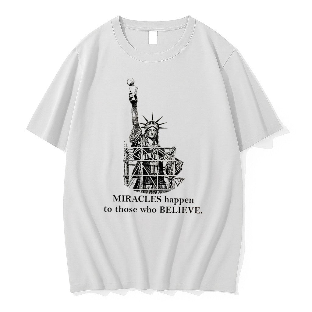Original Knicks Miracles Happen To Those Who Believe Tee Tshirts Jpg