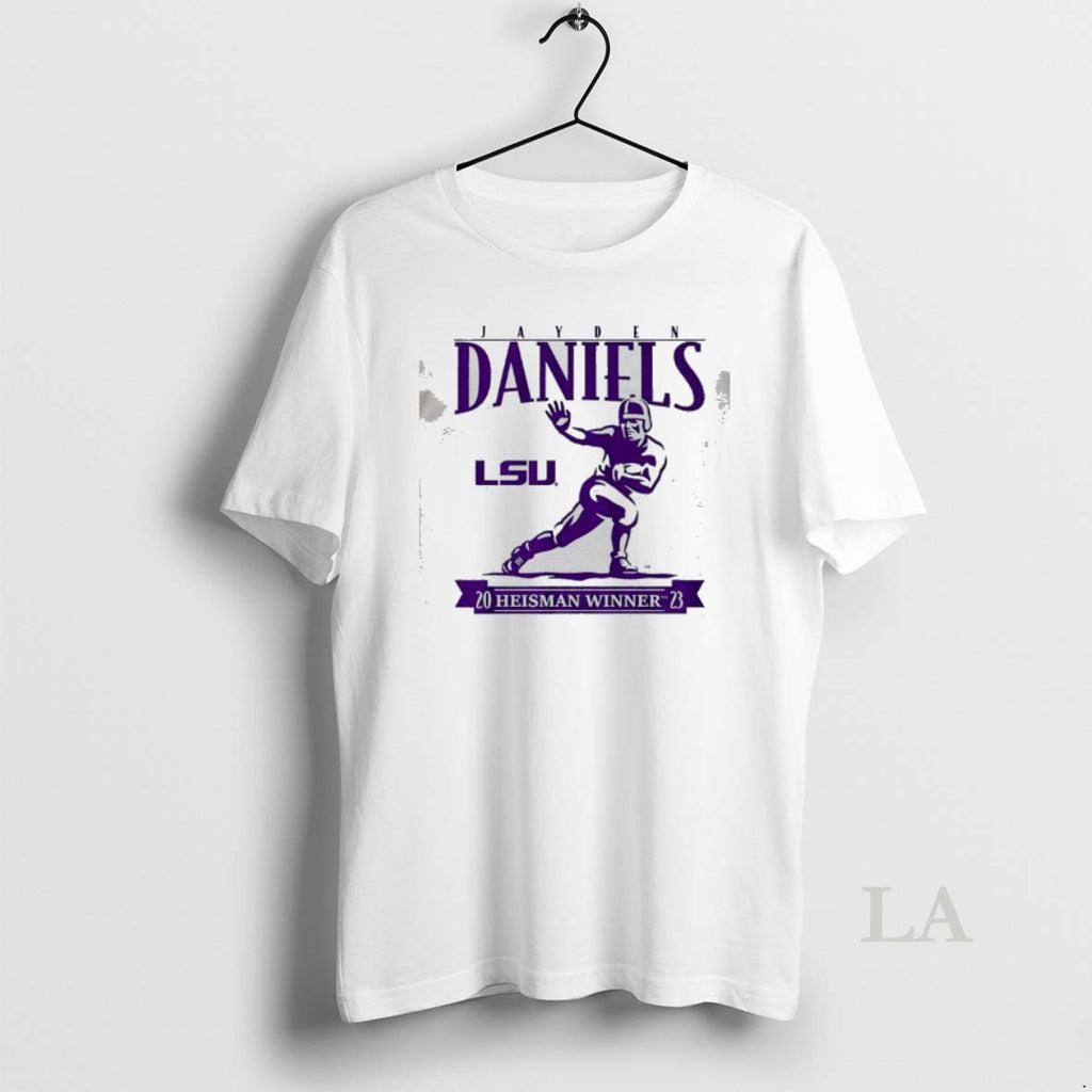 Original Lsu Football Jayden Daniels Heisman Winner 2023 T-Shirts, Hoodie, Sweatshirt | AU01DripNestTees.com