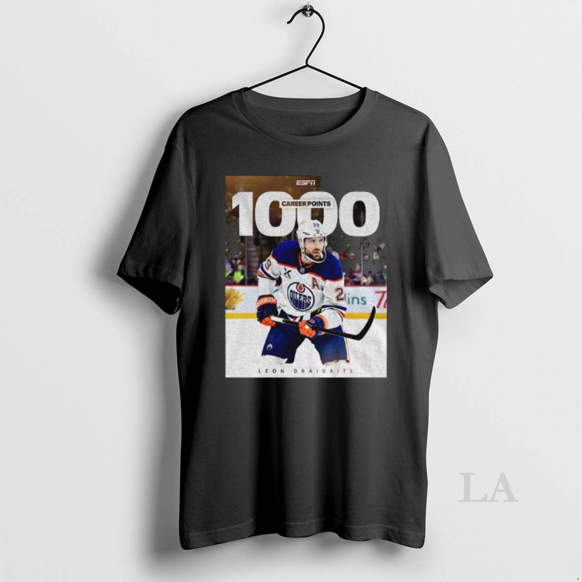Original Leon Draisaitl Hits The 1 000 Point Milestone T-Shirts, Hoodie, Sweatshirt | AU01DripNestTees.com