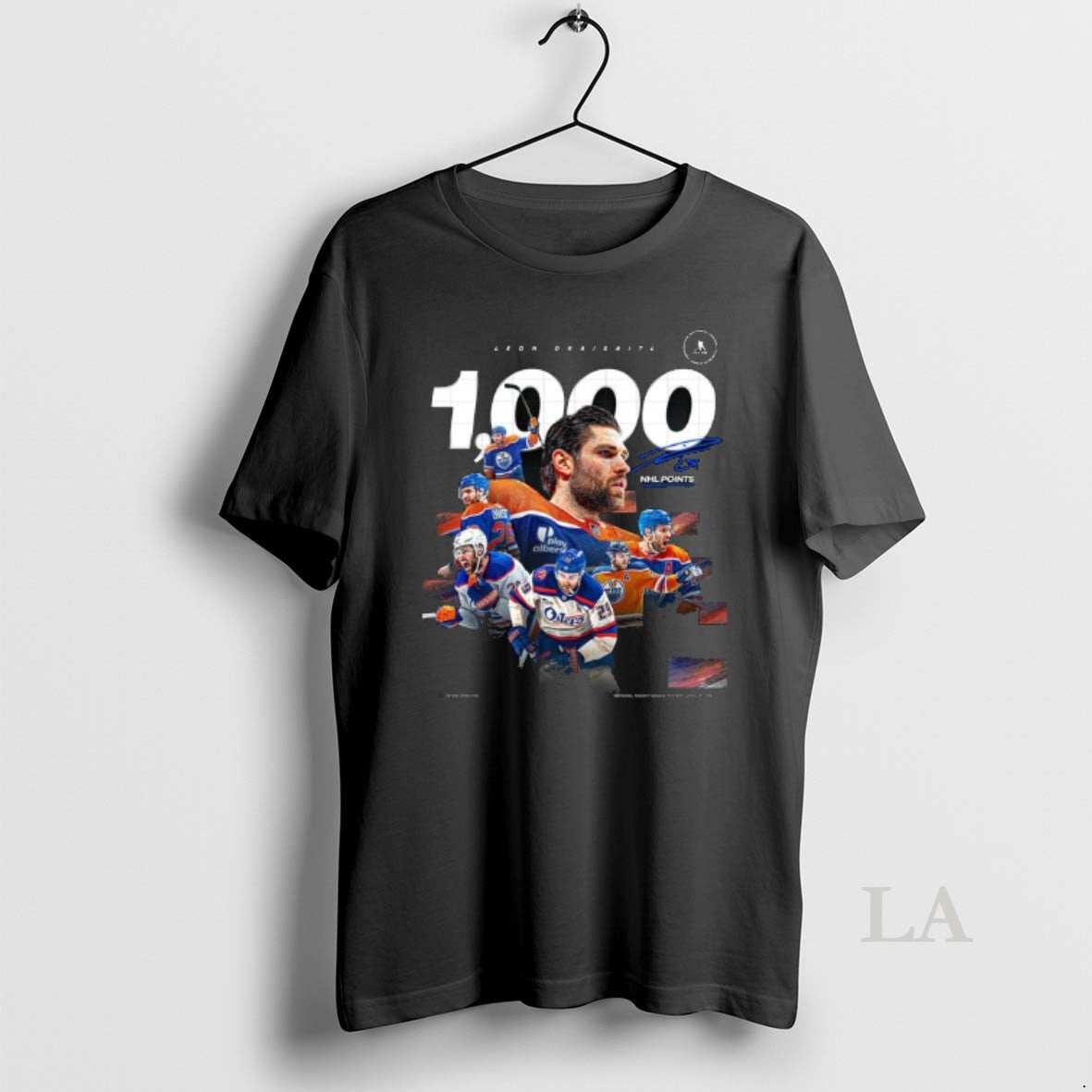Original Leon Draisaitl On 1000 Nhl Career Points T-Shirts, Hoodie, Sweatshirt | AU01DripNestTees.com