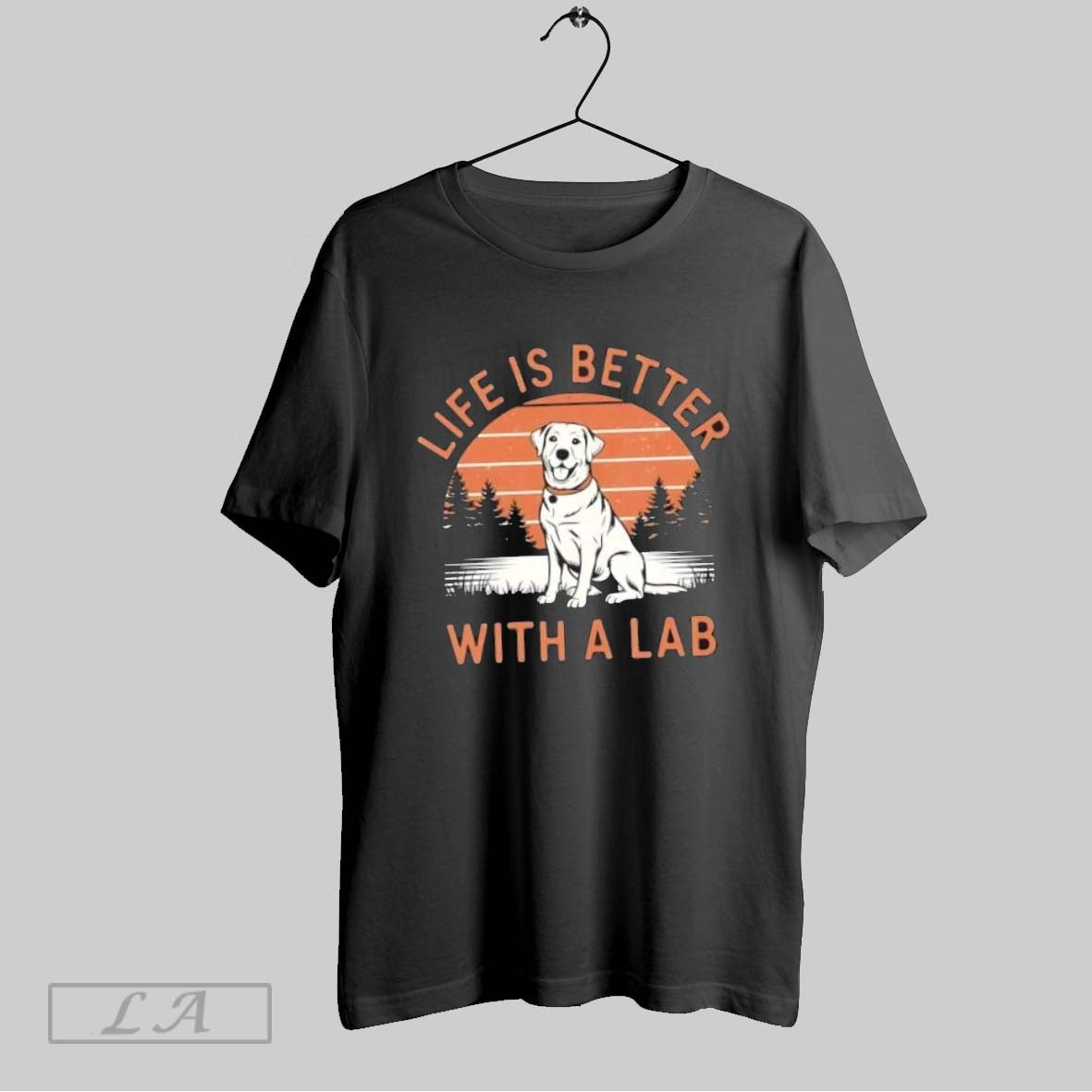 Original Life Is Better With A Labrador Dog Vintage