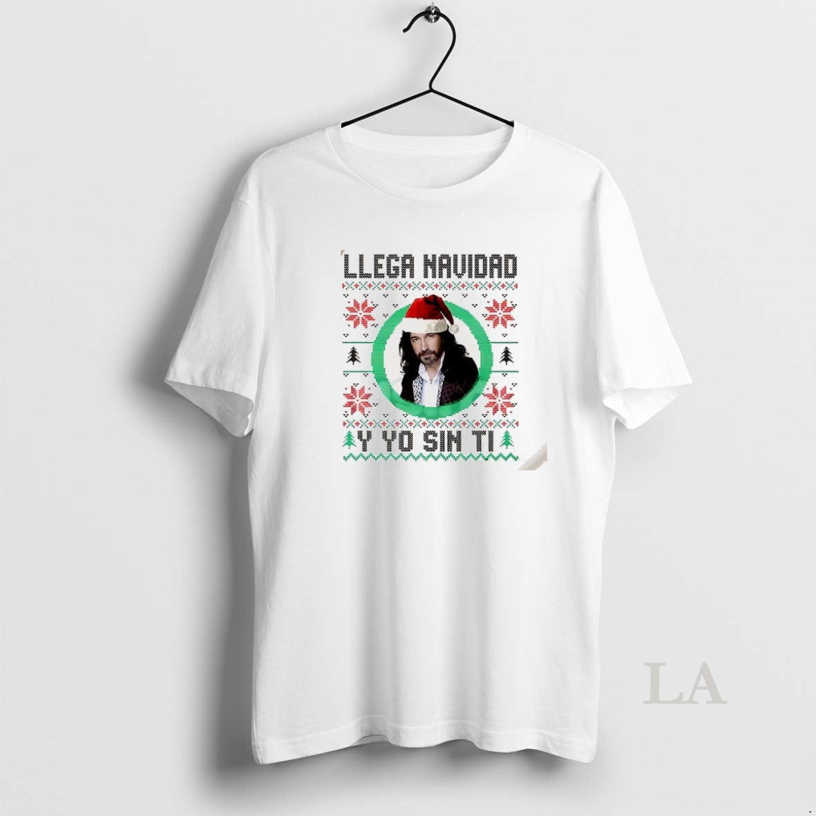 Original Llega Navidad Y Yo Sin Ti Ugly Christmas Music Lover T-Shirts, Hoodie, Sweatshirt | AU01DripNestTees.com
