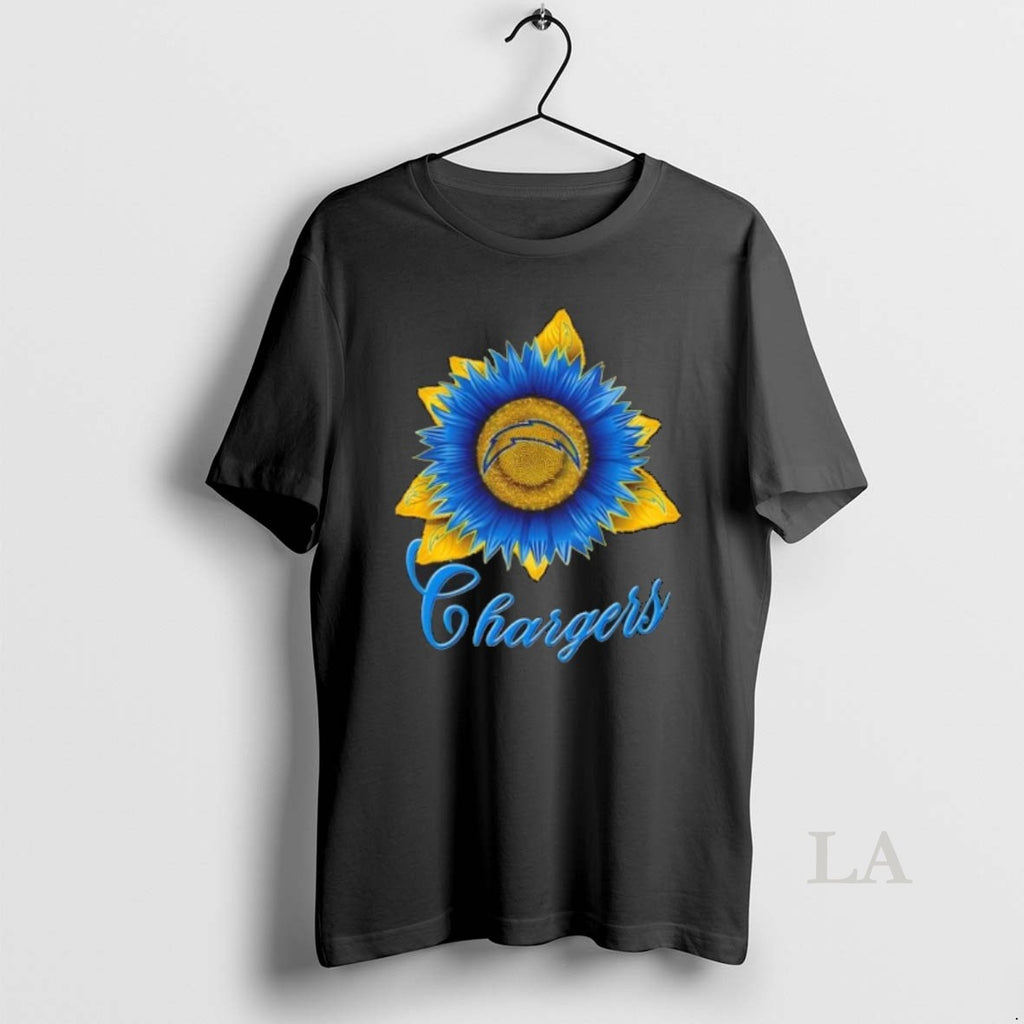 Original Los Angeles Chargers Football X Sunflower Graphic T-Shirts, Hoodie, Sweatshirt | AU01DripNestTees.com
