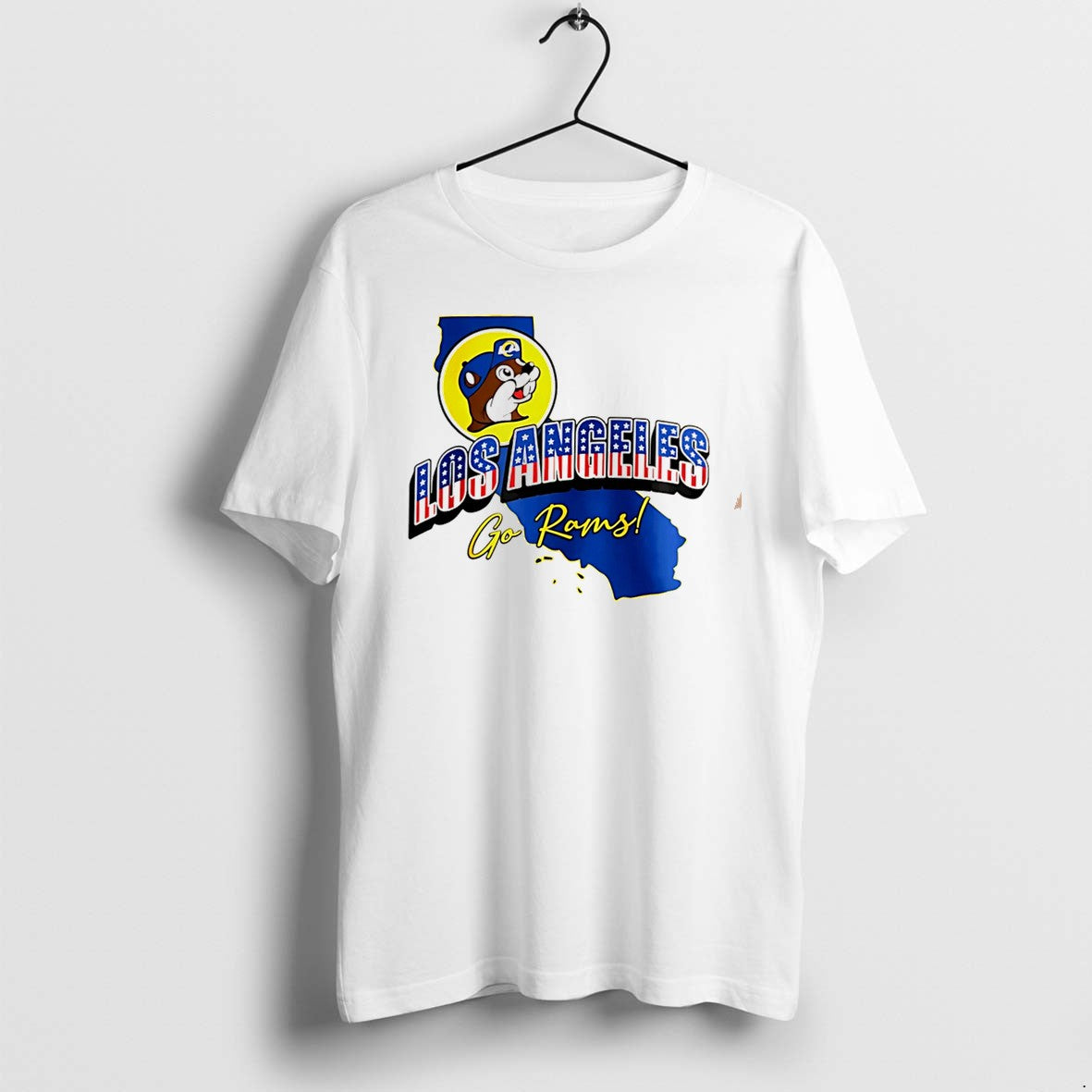 Original Los Angeles Rams Buc Ees Los Angeles Go Rams Patriotic Tee Tshirts Jpg