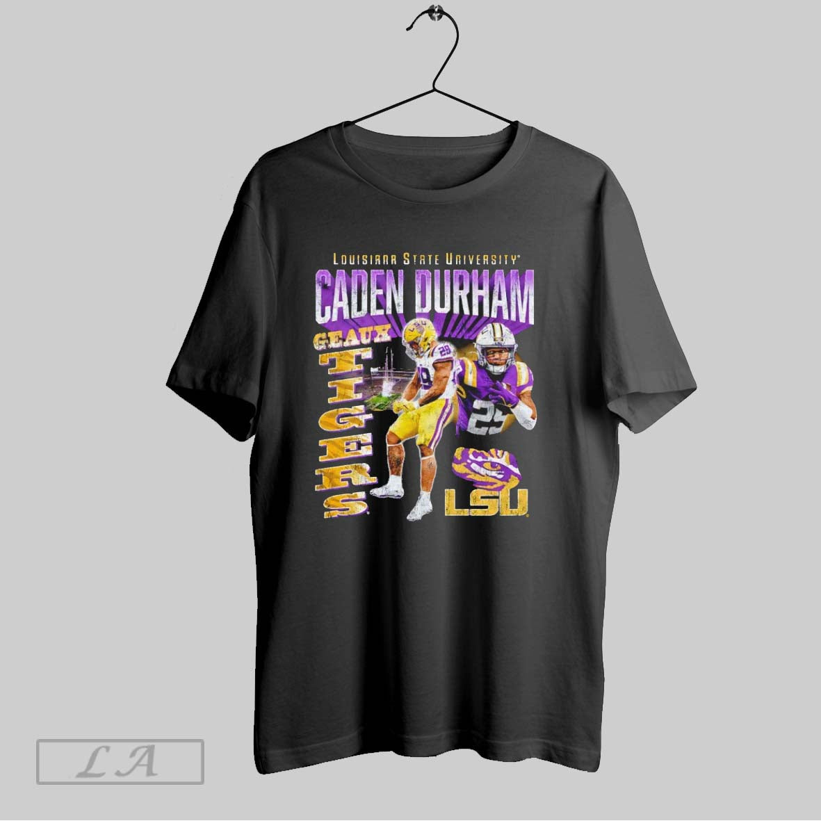 Original Louisiana State University Caden Durham Geaux Tigers Vintage