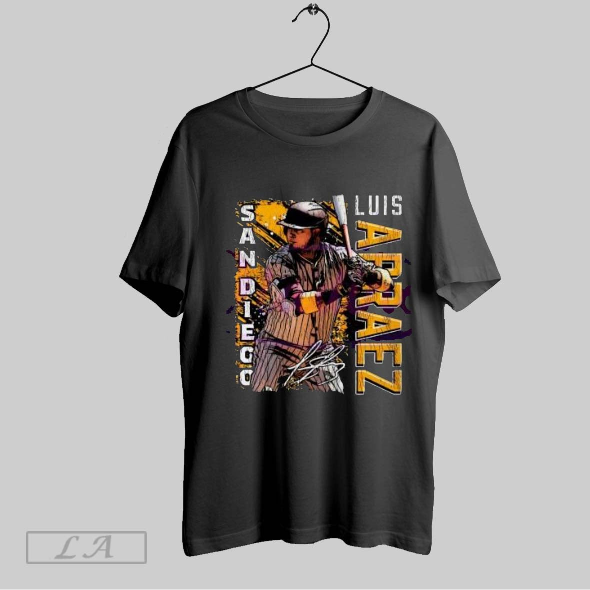 Original Luis Arraez San Diego Gritty Signature