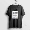 Original Made With Fur 90 Percent Cat Hair 10 Percent Cotton T-Shirts, Hoodie, Sweatshirt | AU01DripNestTees.com