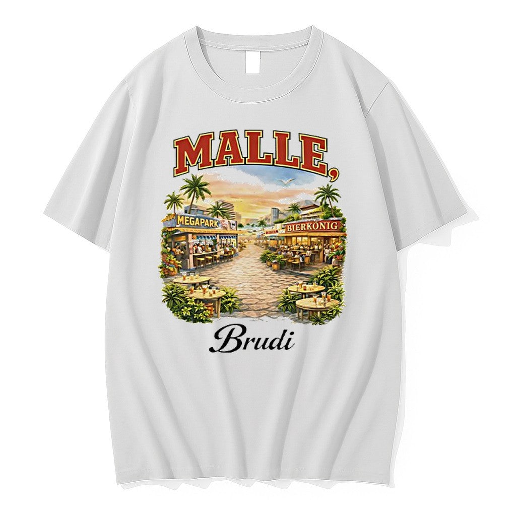 Original Malle Brudi Megapark Bierkonig Graphic Tshirts Jpg