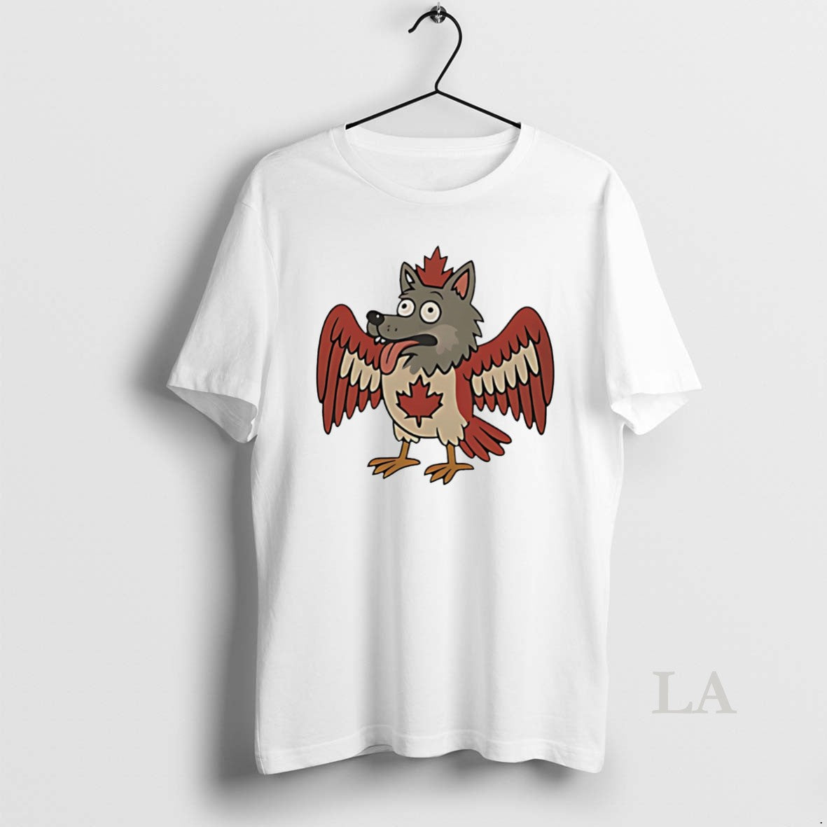 Original Maple Mad Wolfbird Quirky Canadian Creature Cartoon T-Shirts, Hoodie, Sweatshirt | AU01DripNestTees.com