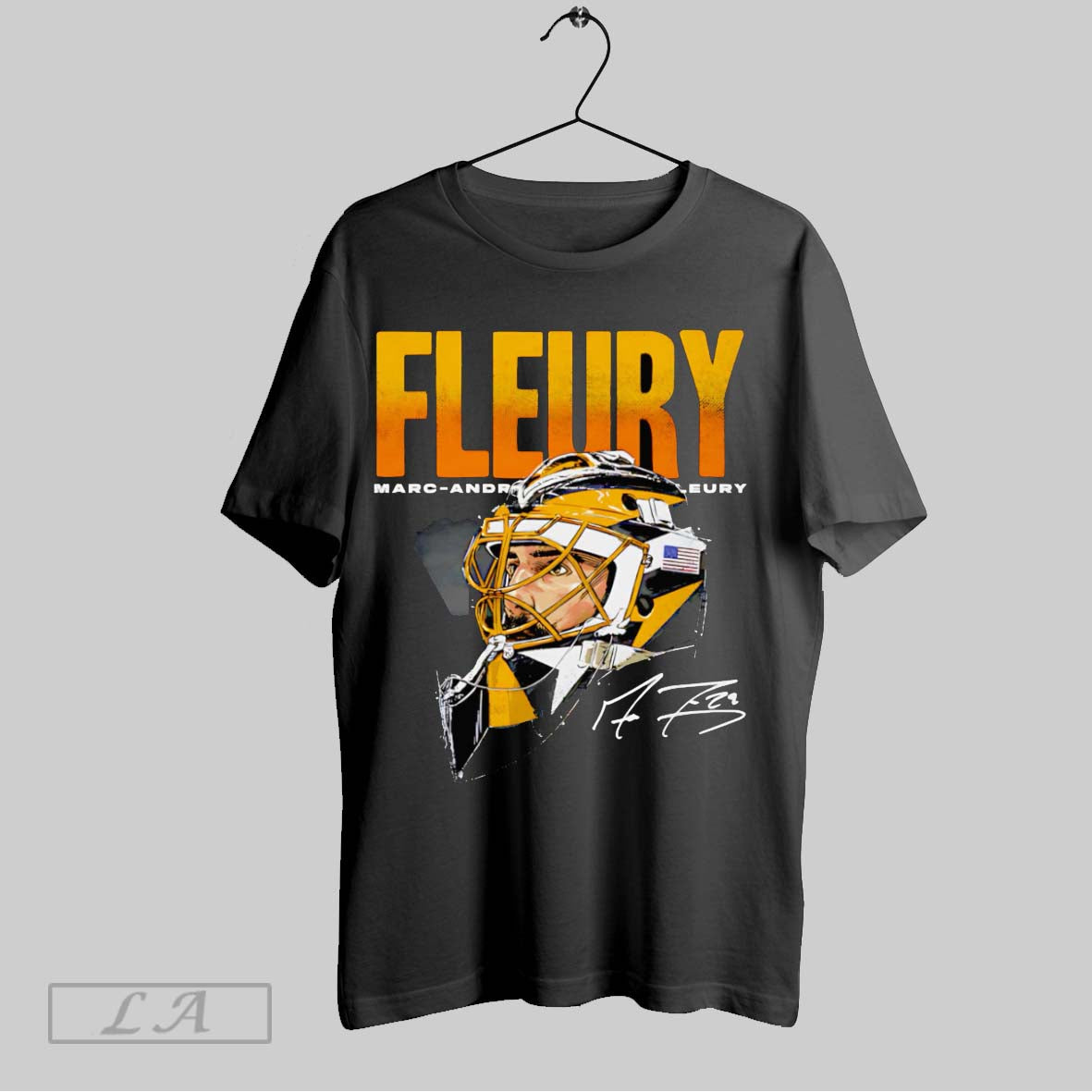 Original Marc Andre Fleury Pittsburgh Hockey Mask