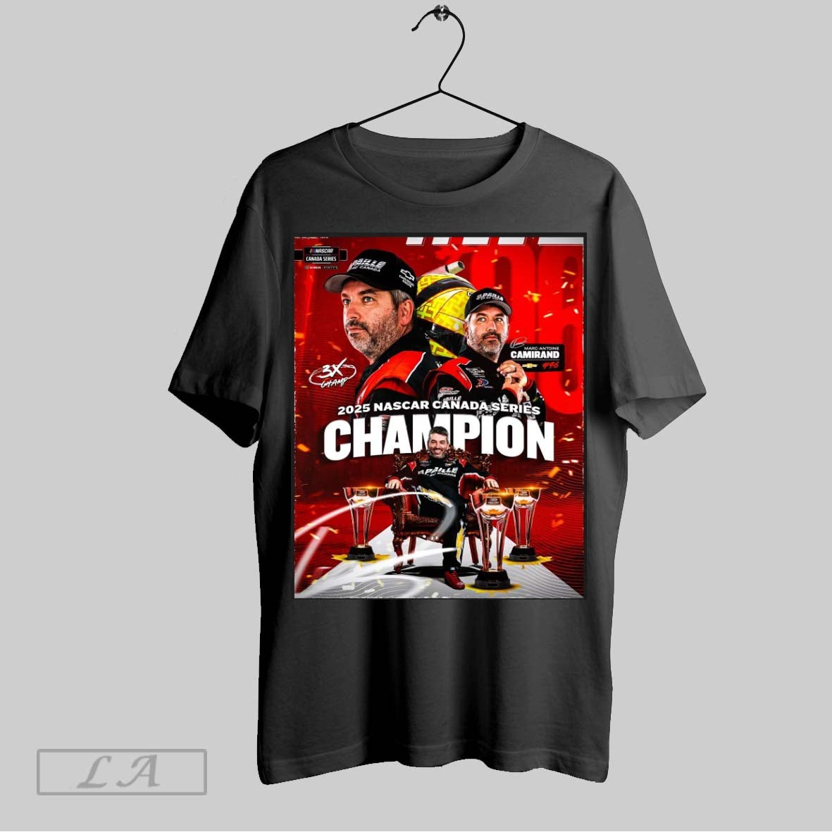 Original Marc Antoine Camirand 2025 Nascar Canada Series Champion Signature