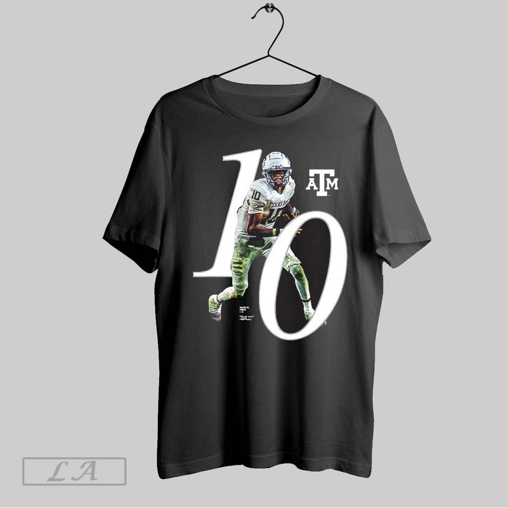 Original Marcel Reed Number 10 Texas Am Aggies Football Breakthrough V Neck