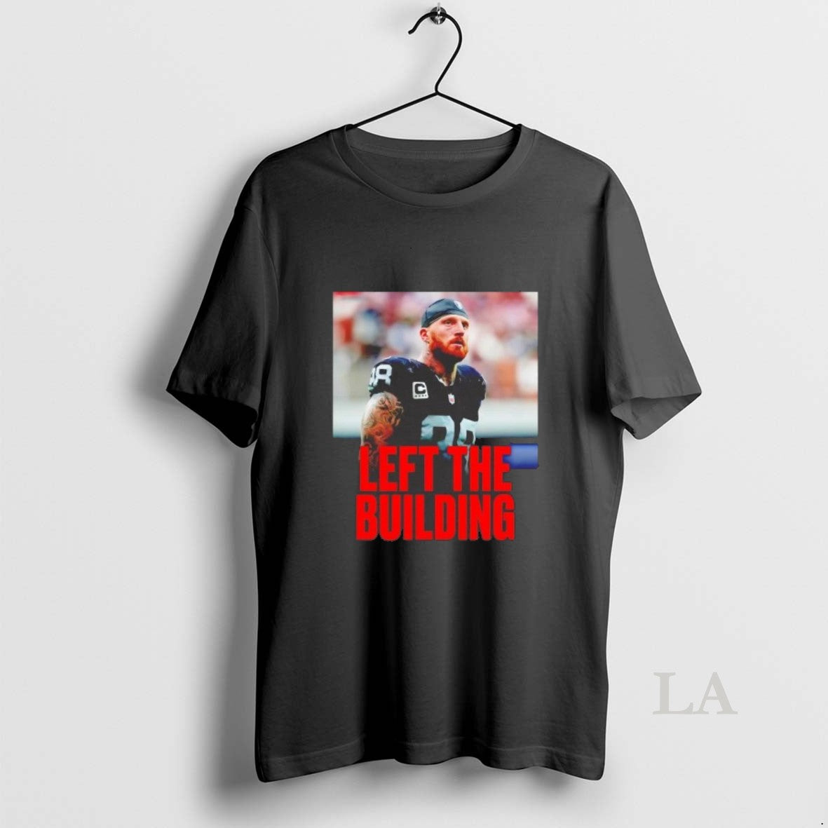 Original Maxx Crosby Left The Building T-Shirts, Hoodie, Sweatshirt | AU01DripNestTees.com