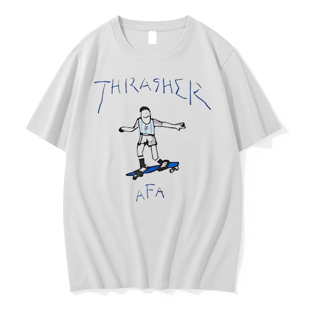 Original Messi Argentina National Football Team Afa Tshirts Jpg