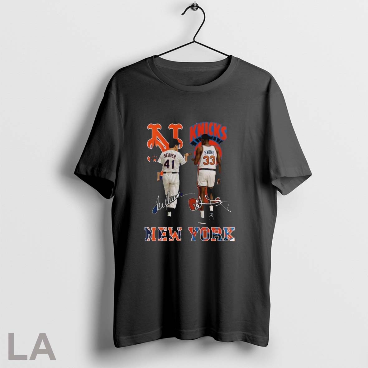 Original Mets Tom Seaver And Knicks Patrick Ewing