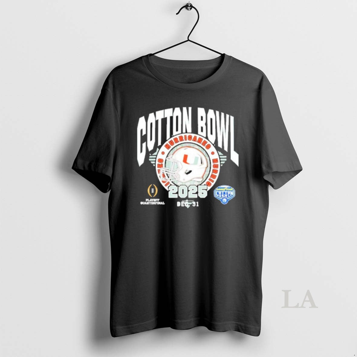 Original Miami 2025 Cotton Bowl Dec 31 T-Shirts, Hoodie, Sweatshirt | AU01DripNestTees.com