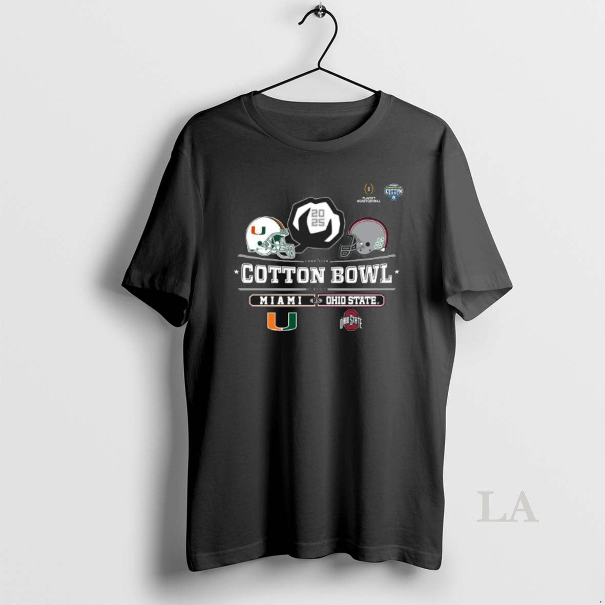 Original Miami Vs Ohio State 2025 Cotton Bowl Helmet Logo December 31 T-Shirts, Hoodie, Sweatshirt | AU01DripNestTees.com