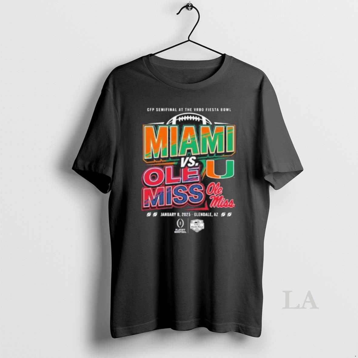 Original Miami Vs Ole Miss Fiesta Bowl 2025 T-Shirts, Hoodie, Sweatshirt | AU01DripNestTees.com