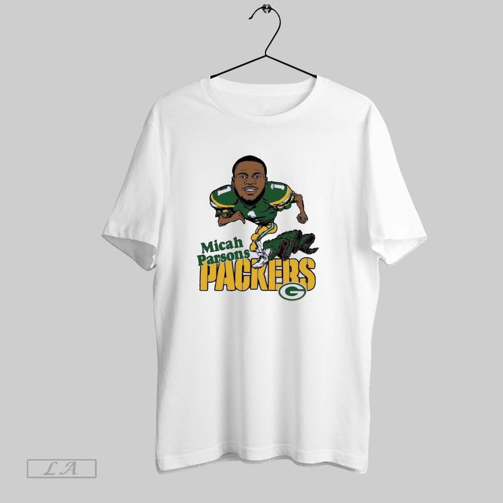Original Micah Parsons Green Bay Packers Caricature Player