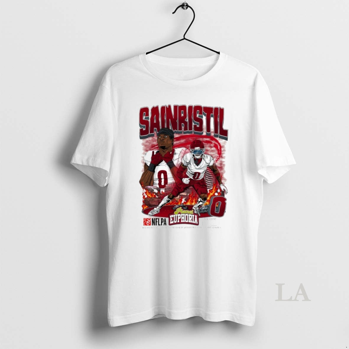 Original Mike Sainristil Planet Euphoria T-Shirts, Hoodie, Sweatshirt | AU01DripNestTees.com