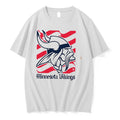 Original Minnesota Vikings American 250th Flag Heritage Wordmark Tee Tshirts