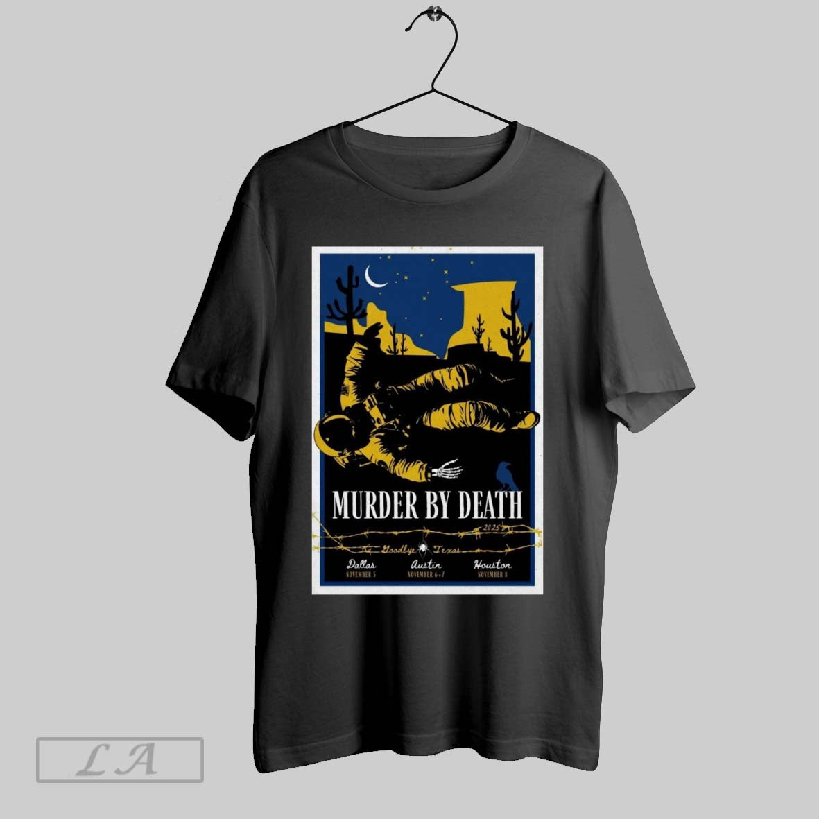 Original Murder By Death The Heights Theater Houston Tx November 5 8 2025 Tour