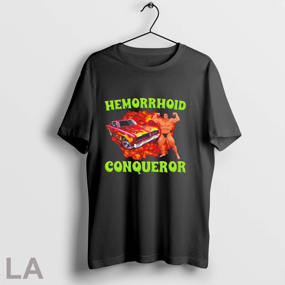 Original Muscle Car Bodybuilder Explosion Hemorrhoid Conqueror