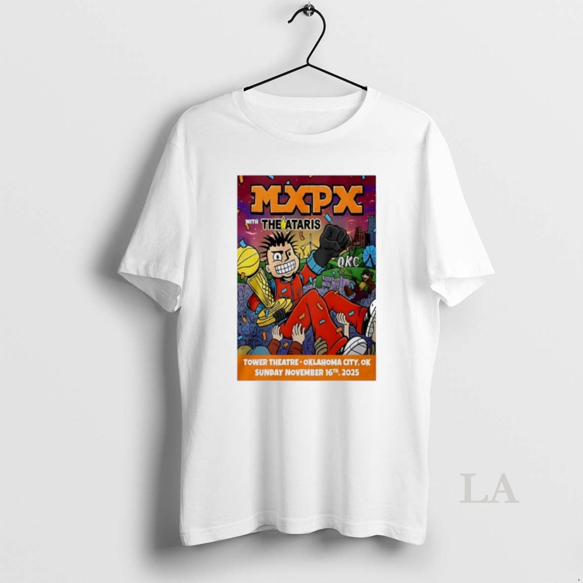 Original Mxpx Oklahoma City Ok November 16 2025 T-Shirts, Hoodie, Sweatshirt | AU01DripNestTees.com