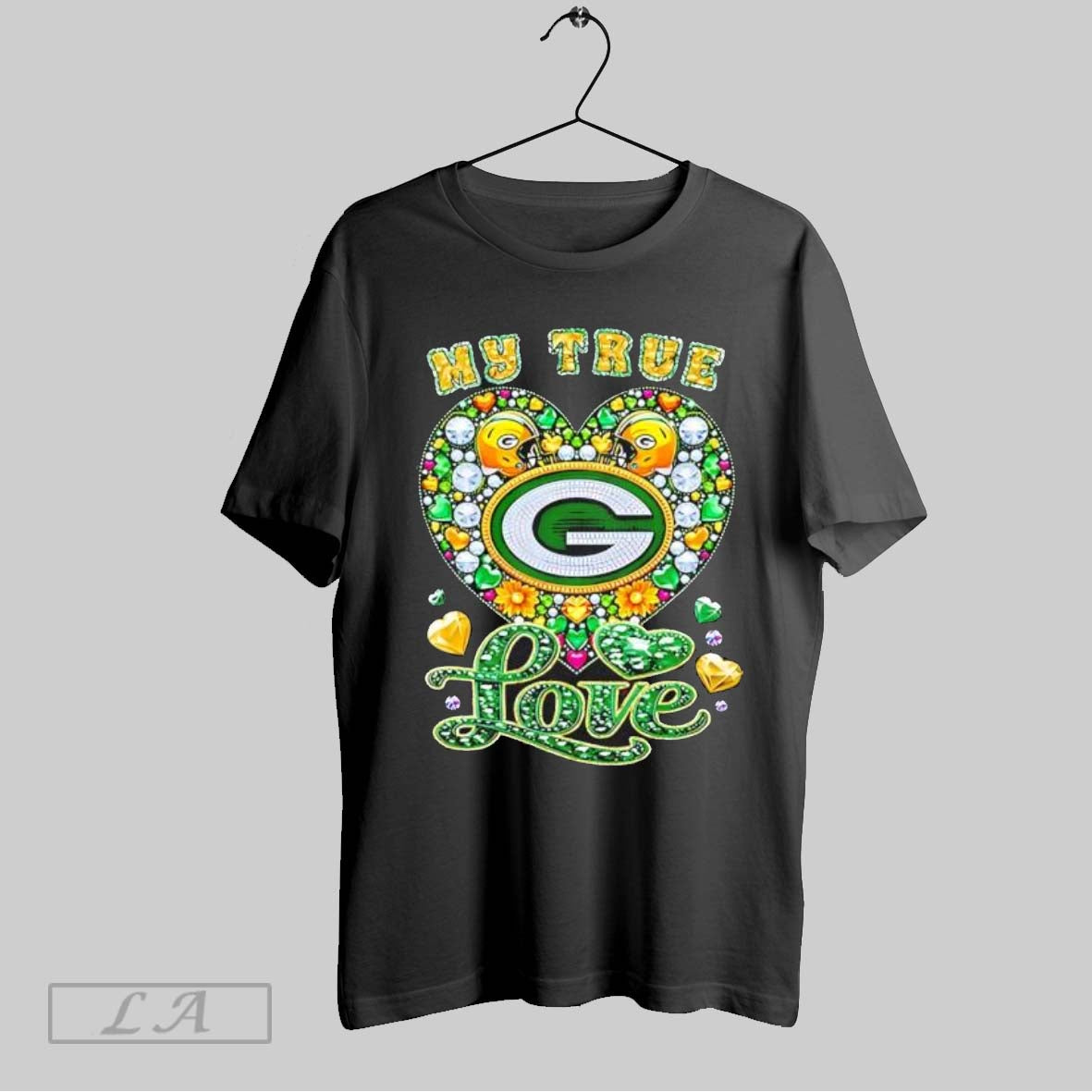 Original My True Love Green Bay Packers Twinkle