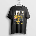 Original Nba Apparel 2026 Championship Finals New York Knicks San Antonio Spurs Black Tshirts
