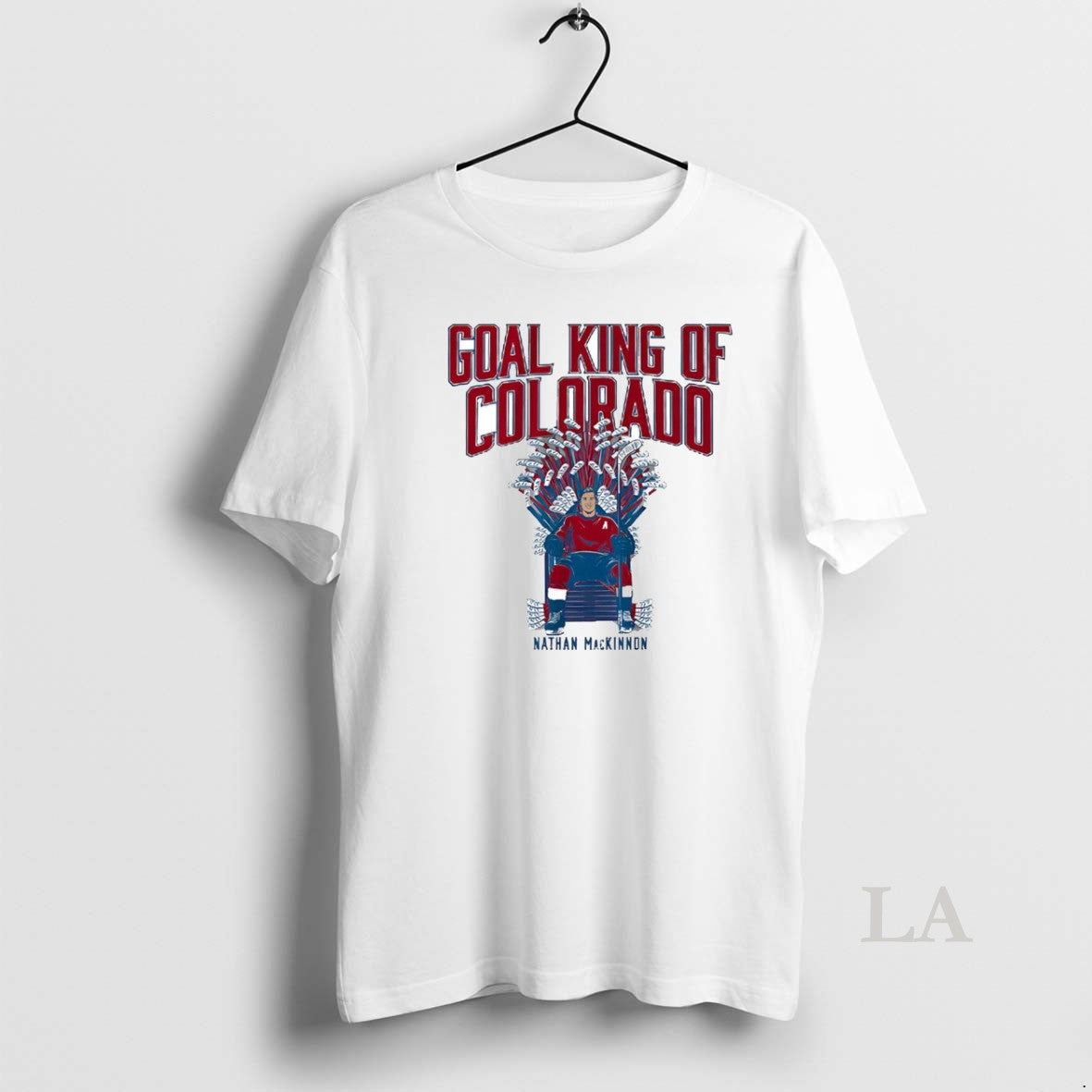 Original Nathan Mackinnon Thrones Goal King Of Colorado Avalanche T-Shirts, Hoodie, Sweatshirt | AU01DripNestTees.com