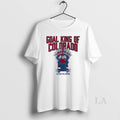 Original Nathan Mackinnon Goal King Of Colorado T-Shirts, Hoodie, Sweatshirt | AU01DripNestTees.com