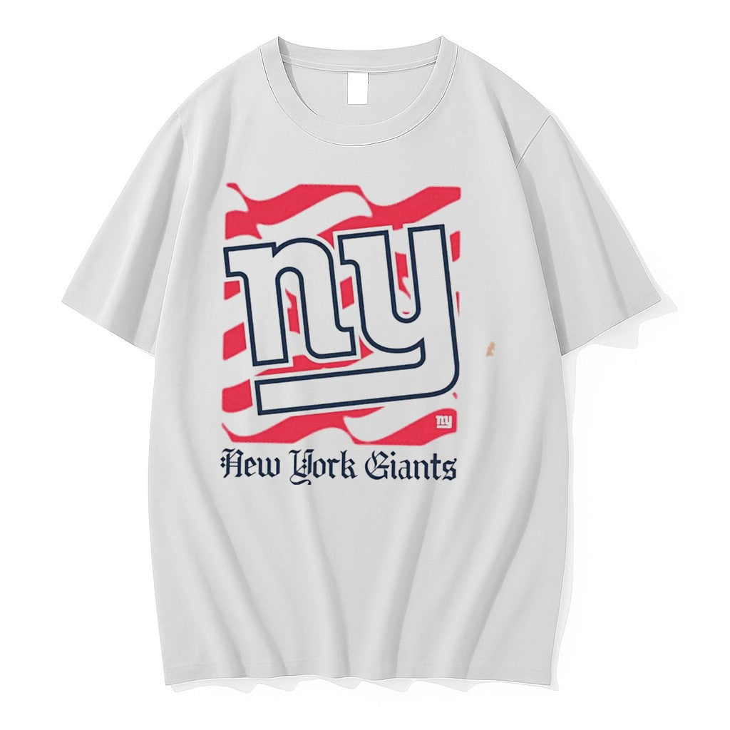 Original New York Giants American 250th Flag Heritage Wordmark Tee Tshirts Jpg