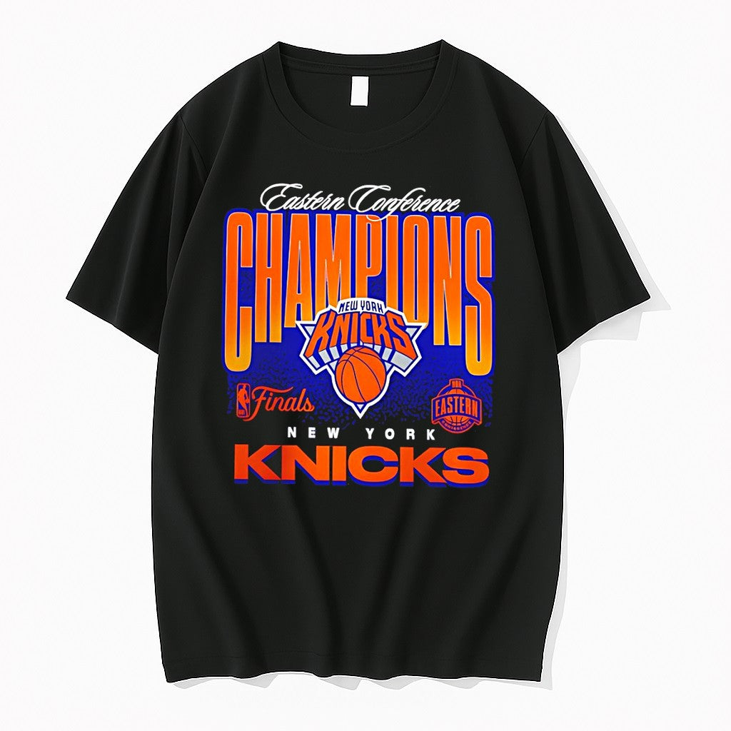 Original New York Knicks Basketball 2026 Playoffs Nba Eastern Conference Champions Heritage Tshirts